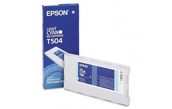 117632 Epson C13T504011 EPSON Light Cyan 220 ml SP 10000 